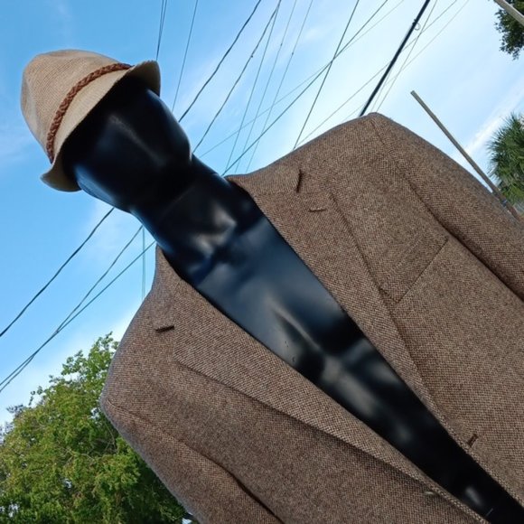 JOHN BLAIR MEN'S WOOL BLEND (2) BUTTON LU MEN'S WOOL BLEND (2) BUTTON LUX BLAZER - Picture 7 of 17